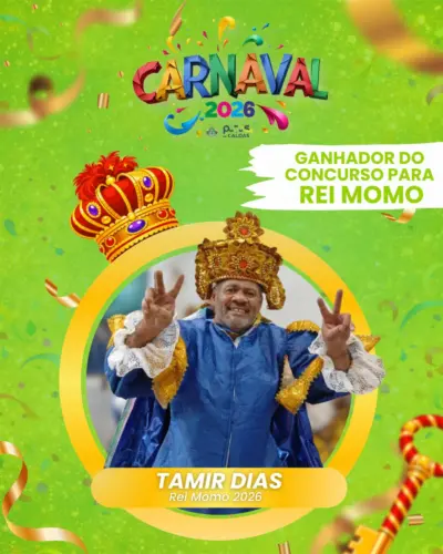 Carnaval de Poços já tem Rei Momo; confira o resultado da votação