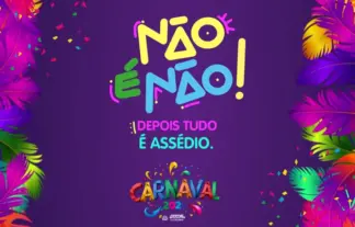 Não é não! Campanha em Poços orienta mulheres sobre canais de denúncia durante a folia